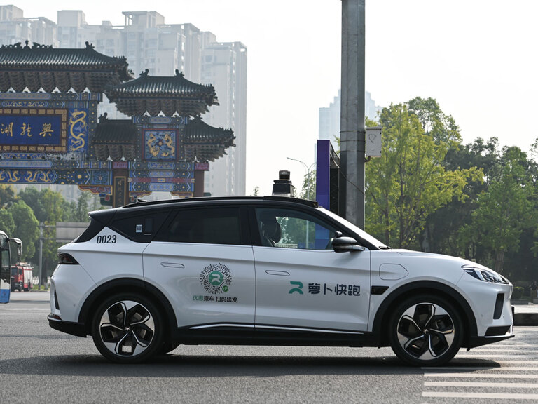 Robotaxis Drive Up Baidu