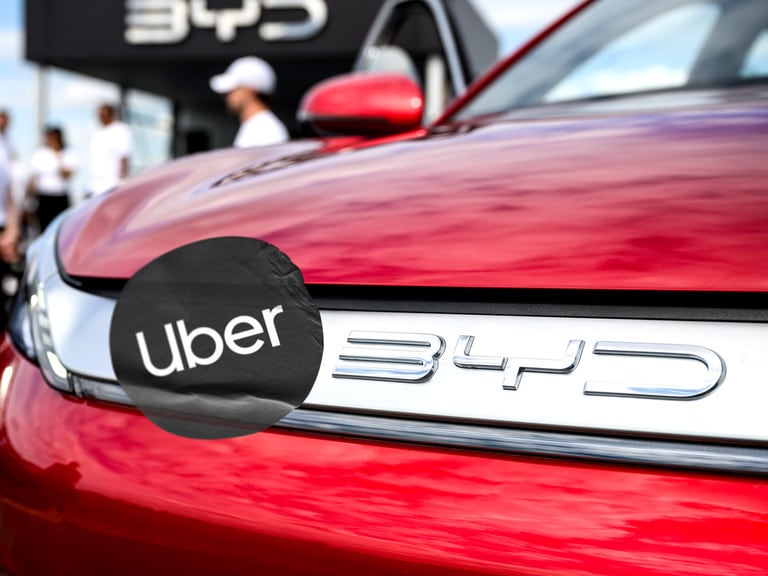 Uber Partners with BYD